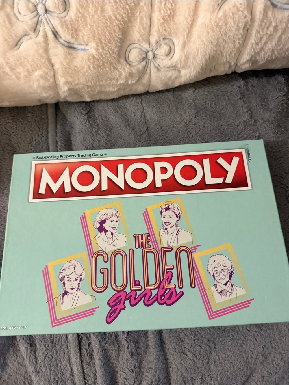 Monopoly The Golden Girls Edition Board Game - Mint Teal